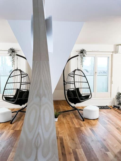 Apartmán Lumineux Avec Vue Sur Les Vosges Colmar Exteriér fotografie